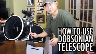 How to a Use Dobsonian Reflector Telescope [upl. by Chilt472]