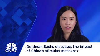 Goldman Sachs discusses the impact of Chinas stimulus measures [upl. by Sirapal969]