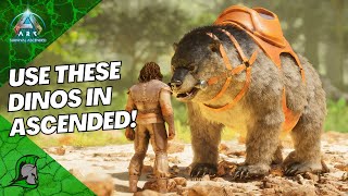 Underrated creatures that you should definitely use in Ark Survival Ascended [upl. by Wenz]