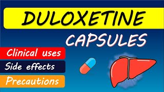 Duloxetine Cymbalta capsules 30 mg and 60 mg  Uses Side effects [upl. by Stoecker903]