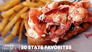 The Most Iconic Food In Every State  50 State Favorites [upl. by Willtrude]