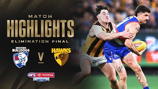 Western Bulldogs v Hawthorn Highlights  Elimination Final 2024  AFL [upl. by Bergeron]