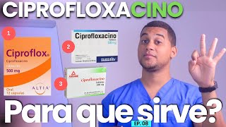 CIPROFLOXACINA para que sirve CIPROFLOXACINO  3 Cosas [upl. by Malcah817]