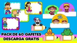 PACK 60 GAFETESDESCARGA GRATIS [upl. by Olethea]