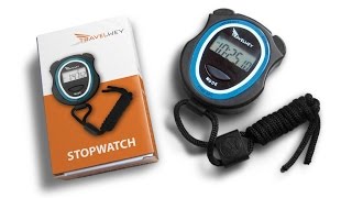 Travelwey Stopwatch Instructions [upl. by Inirt578]