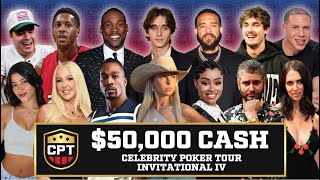 H3H3 NELK amp Hawk Tuah Compete against NBA Legends amp Celebrities for 50000  Celebrity Poker Tour [upl. by Valaria]