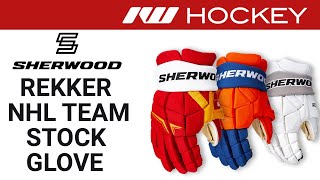 Sherwood Rekker NHL Team Stock Glove Review [upl. by Etiam]