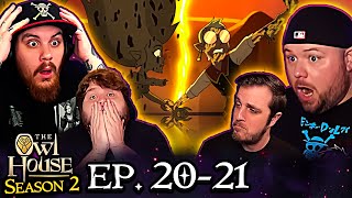 The Owl House Season 2 Episode 20 amp 21 Group Reaction  Kings Tide [upl. by Mussman]