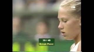 Anna Kournikova vs Sandrine Testud  Wimbledon 2000 1R Highlights [upl. by Wain]