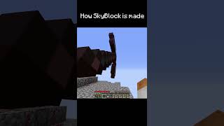 Origins of the SkyBlock minecrafshorts [upl. by Ackler134]