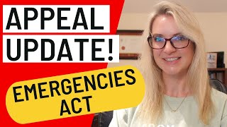 UPDATE The Emergencies Act Appeal is heading to court [upl. by Akinert]