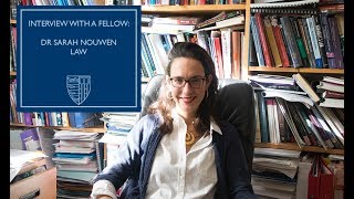 Interview with a Fellow Dr Sarah Nouwen Law [upl. by Alister]