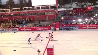 Petter Northug GOLD  Sprint Final Classic Falun 2015 [upl. by Cissiee]