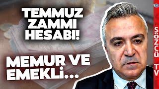 Memur SSK BağKur Emekli Zam Oranında Net Hesap Özgür Erdursun Temmuz Zammını Hesapladı [upl. by Selestina666]