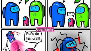 cómic Among Us  Fandub  Purin xd amongus comic [upl. by Riana]