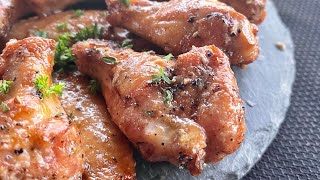 My Favorite Wing Recipe EVER LEMON PEPPER WINGS [upl. by Aimet17]