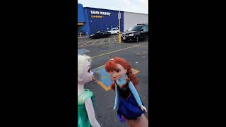 Elsia and Annia going Grocery shopping at Walmart Canada  Part 1 shorts memes trending funny [upl. by Jea]