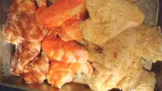 Best Chicken Wings Recipe Ever Dijon Mustard Wings  Honey BBQ Wings  Buffalo Sauce Wings [upl. by Elhsa963]