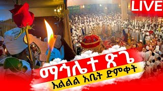 ⭕️Live ተጀመረ 🌹🌹 አንደኛ ሳምንት ማኅሌተ ጽጌ 🌹🌹 የቀጥታ ስርጭት live [upl. by Eannej774]