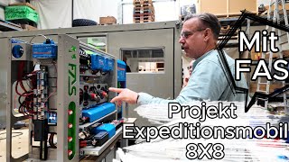 Unser 8x8 Expeditionsmobil Projekt Besuch bei FAS [upl. by Sokin]