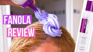 THIS WILL MAKE YOUR HAIR GREY  FANOLA INCREDIBLE FOAM REVIEW [upl. by Sonitnatsok155]