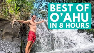 Best of Hawaii in 8 Hours Oahu Circle Island Tour [upl. by Haidabez]