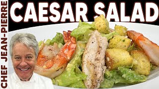 How to Make Caesar Salad From SCRATCH  Chef JeanPierre [upl. by Annayram254]