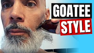 Goatee Style  Trimming Full Beard to a Goatee Again  Mens Style [upl. by Nahtanod706]