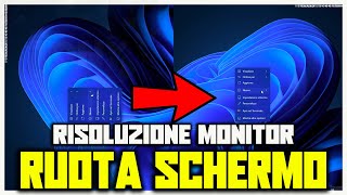 Come risolvere il problema dello schermo capovolto su Windows 11  TUTORIAL windows11 [upl. by Samled433]