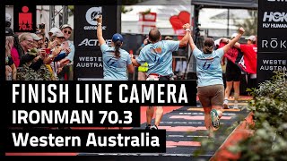 2023 IRONMAN 703 Western Australia  Finish Line Camera [upl. by Maroj]