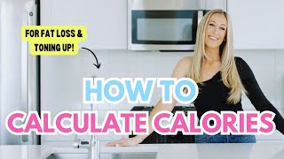 How to Calculate Your Calories for Weight Loss Dietitian Explains a Calorie Deficit [upl. by Weinshienk725]