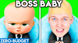 BOSS BABY WITH ZERO BUDGET BOSS BABY MOVIE PARODY BY LANKYBOX [upl. by Ardekal628]