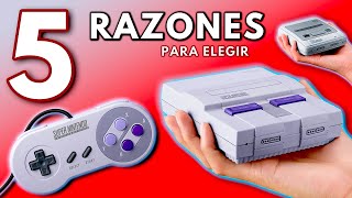 5 RAZONES para adquirir una SNES MINI  Super Nintendo Classic Edition  🎮😮  Jugamer [upl. by Torre]