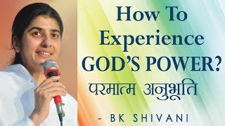 How To Experience GOD’S POWER Ep 79 Soul Reflections BK Shivani Hindi [upl. by Kevin]