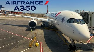 🇺🇸 New York JFK  Paris CDG 🇫🇷 Air France Airbus A350 New Cabin  FULL FLIGHT REPORT [upl. by Radferd]