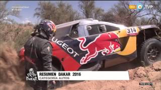 Rally Dakar 2016  Resumen  Autos [upl. by Welcome]