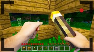 Realistic Minecraft  OUR FIRST DAY IN MINECRAFT 1 [upl. by Fletcher854]