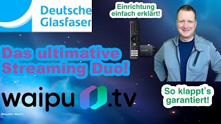 Glasfaser  WaipuTV Stick Die ultimative StreamingKombo [upl. by Rostand]