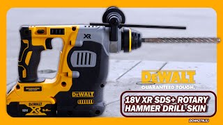 DeWALT 18V XR Brushless Cordless SDS Plus Rotary Hammer Drill Skin DCH273NXJ [upl. by Ddal]