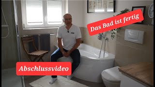 Abschlussvideo von meiner Bad Renovierung [upl. by Felicio276]