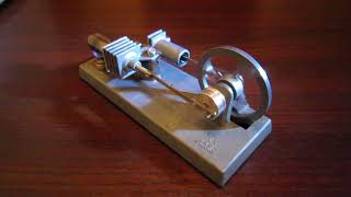 Stirling Engine DIY Kit From China with homebrew Throttle [upl. by Oah49]