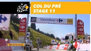 Col du Pré  Stage 11  Tour de France 2018 [upl. by Rheinlander]