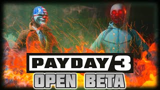 PAYDAY 3 Open Beta in a nutshell [upl. by Derfniw54]