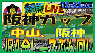 2023年12月23日【中央競馬ライブ配信】全レースライブ！！阪神カップ。中山、阪神 [upl. by Niliac]