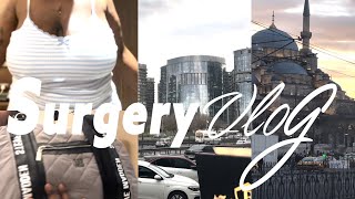 VLOG PLASTIC SURGERY TRIP TO TURKEY  BREAST REDUCTION  MORE  BAG PREP  ISTANBUL  CYGNUS CLINIC [upl. by Whittemore]