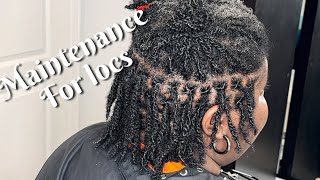 Relocking dread  interlocking locs [upl. by Ahsiekel838]