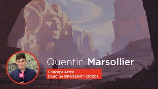 BRASSART Alumni  Quentin Marsollier Concept artist Promo 2020 [upl. by Nerag284]