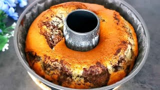 Cake à la crème fraîche en 5 minutes  Vous ferez ce gâteau tous les jours Recette facile et rapide [upl. by Rexer379]