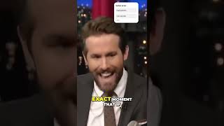 Hilarious Ryan Reynolds Interview A MustWatch Comedy 😆👀 shorts [upl. by Beret]