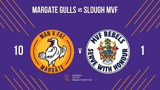 Highlights  Margate Gulls vs Slough MvF [upl. by Bridge95]